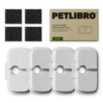 PETLIBRO Katzenbrunnen Filter 4er Pack – Ersatzfilter für Dockstream (2-Monats-Set)