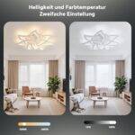 Yuanfenghua Smart LED Deckenleuchte Ø81cm – Matter & Alexa kompatibel, dimmbar – Bild 2