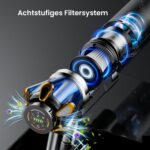 FDUXUD Akku Staubsauger 650W/55kPa – Kabelloses Hochleistungsgerät mit 70 Min Laufzeit – Bild 7
