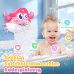 iKidiki Seifenblasenkrabbe – LED-Badespielzeug mit Lichteffekten für Kinder ab 1 Jahr – Bild 3