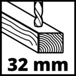 Einhell TC-ID 1000 E Schlagbohrmaschinen-Set – 1010 W mit 64-tlg. Zubehör & Koffer – Bild 9