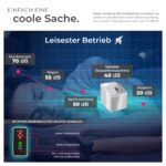 tectake Profi Eiswürfelmaschine 13 kg/24h – Klare Eiswürfel für Bar, Büro & Events – Bild 7