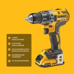 DEWALT XR 18V Akku-Bohrschrauber mit Bürstenlosem Motor – 70Nm, Kompakt & Set mit 2 Akkus – Bild 5