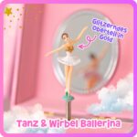 Giggle & Honey Ballerina-Schmuckkästchen mit Spieluhr – Musikspieldose für Mädchen ab 3 Jahren – Bild 5