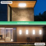 GOOSKI 2er Set LED Feuchtraumleuchte 18W 1800LM IP65 – Neutralweiss 4000K für Innen & Aussen – Bild 6