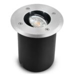 SSC-LUXon JUAVI 4er Set Bodeneinbaustrahler schwenkbar IP67 – Befahrbare Gartenspots für Wege & Terrasse – Bild 9