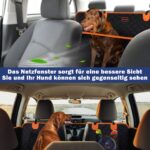 JOEJOY Hundedecke Auto Rückbank 132x63cm – Wasserdicht & Rutschfest mit Sicherheitsgurt – Bild 5