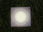 Ranex 4er SET Solar LED Bodeneinbaustrahler quadratisch – Edelstahl IP67 für Garten & Einfahrt – Bild 8