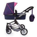 Bayer Design City Neo Puppenwagen – 2in1 Kombi-System mit Wickeltasche für Puppen bis 52 cm – Bild 5