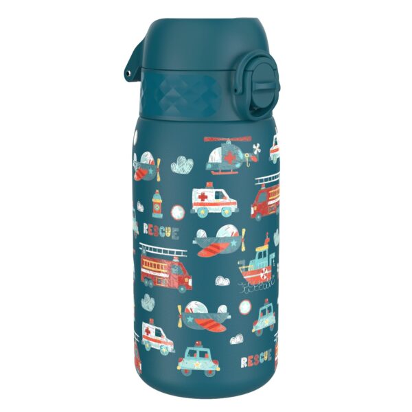 ion8 Kinder Trinkflasche 400ml Edelstahl – Auslaufsicher mit Einhandöffnung