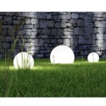 Green Blue GB166 Solarkugel 25cm – LED Gartenleuchte mit Dämmerungssensor für Wege & Terrasse – Bild 3