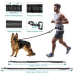 Philorn Joggingleine mit Bauchgurt – Freihändige Hundeleine für grosse und mittelgrosse Hunde – Bild 3