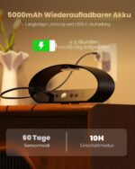 FULNIX 2er Set Akku-Wandleuchte mit Bewegungsmelder – Smart Innenbeleuchtung mit RGB & Fernbedienung – Bild 5