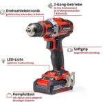 Einhell TE-CD 18/40 Li Akku-Bohrschrauber-Set – 18 V, 40 Nm, 69-tlg. Zubehör – Bild 4
