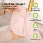 3er-Pack Fütterlätzchen KeaBabies Presto mit Auffangschale – Wasserdicht & Abwaschbar – Bild 6