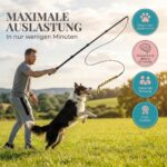 HUND IST KÖNIG® Hunde-Reizangel mit 2 Seilen & eBook – Robuste Teleskopstange für alle Grössen – Bild 2