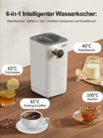 KOSTTE Flaschenzubereiter 1.5L – Intelligenter Warmwasserbereiter für Babynahrung in 20 Sekunden – Bild 7