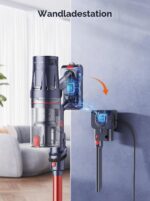 INTETURE Akku Staubsauger 600W 50kPa – 65 Min Laufzeit mit Wandhalterung & Touchscreen – Bild 4