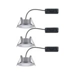 Paulmann Einbauleuchte LED Calla 3x6W Chrom matt – IP65 schwenkbar für Feuchträume – Bild 7