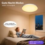 Swoieltr 24W LED Deckenleuchte RGBIC Smart – Dimmbar mit Alexa & Google Assistant – Bild 5