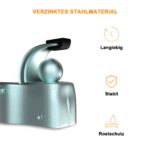 NICEDACK Fahrradanhängerkupplung – Universell für Sattelstützen 27,5–33 mm – Bild 3