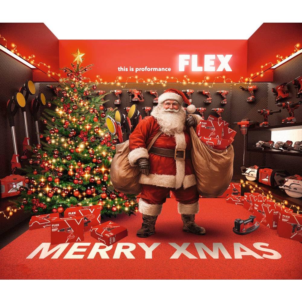 FLEX Adventskalender 2025 mit 4V Akkuschraubendreher & Bit-Box – Limitiertes Werkzeug-Set