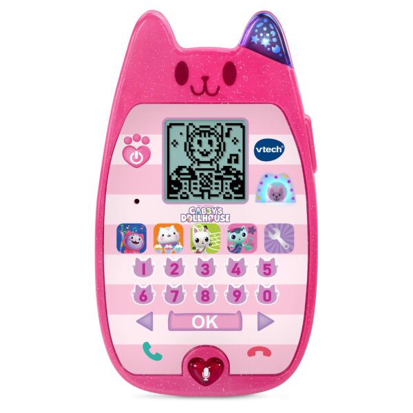 VTech Gabby's Dollhouse Lernhandy – Interaktives Spielzeugtelefon für Kinder 3-6 Jahre