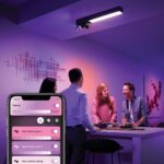 Philips Hue Centris Deckenlampe mit 3-er Spot – Smart Home Beleuchtung mit 16 Mio. Farben – Bild 5