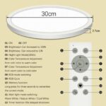 SonPen LED Deckenleuchte Ø30cm 25W 3200LM – Dimmbar RGB mit Fernbedienung & Nachtlicht – Bild 5
