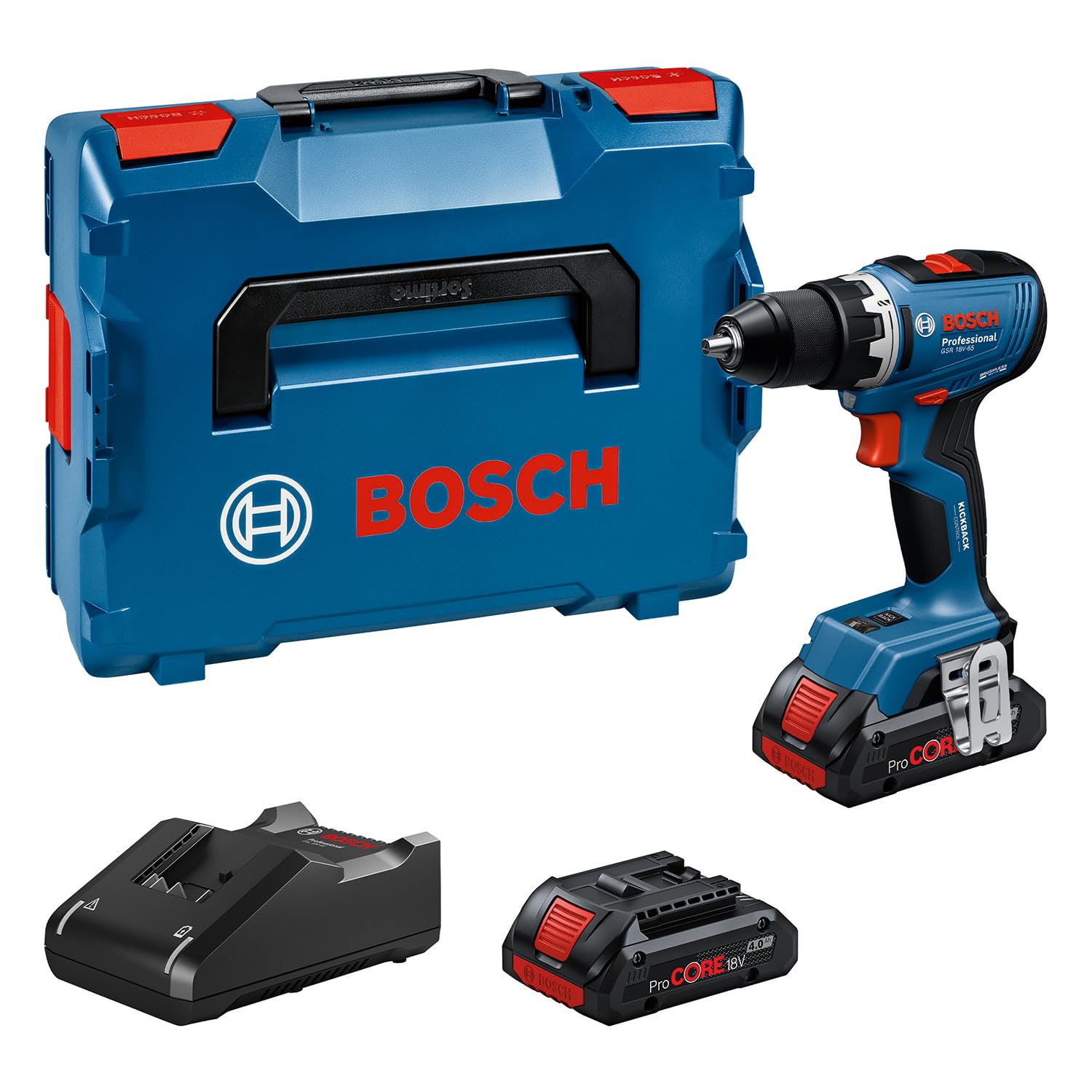 Bosch GSR 18V-65 Akku-Bohrschrauber Professional – 63 Nm für anspruchsvolle Arbeiten