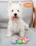 SCHITEC Quietsch-Spielbälle 6er Set – Interaktives Latex-Hundespielzeug für Welpen & kleine Hunde – Bild 6
