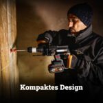 WORX WX381 Akku-Bohrhammer 20V – Bürstenlos mit 4Ah Akku & Ladegerät – Bild 2