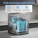Comfee Eiswürfelmaschine – 12 kg/Tag mit Selbstreinigung & 2 Würfelgrößen – Bild 5