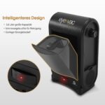 Barberpub Elektrischer Haarsauger S200BK 1400 W – Professioneller Stabstaubsauger für Salons – Bild 5