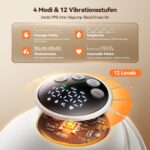 Robofun Elektrische Milchpumpe Freihändig – Doppelmilchpumpe mit 4 Modi & Sensortechnologie – Bild 4