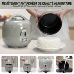 LIANGMEIXIN Reiskocher 0,8 l – Automatisch mit Warmhalte für 1–3 Personen – Bild 5