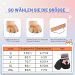 QKURT 4er Set Hundeschuhe wasserdicht – Pfotenschutz mit Reflektoren für alle Grössen – Bild 2