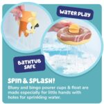 TOMY Toomies Badespielzeug Bluey & Bingo Schwimmring – Badewannenspass für Kleinkinder – Bild 3