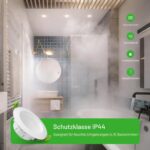 GY LED Einbaustrahler 3.5W 230V dimmbar – TÜV zertifiziert, IP44, 3CCT, 12er Set – Bild 6