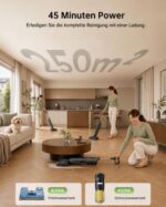 Vexilar X7 Akku-Wischsauger – 180° Flachreinigung, 40 Min. Laufzeit & Selbstreinigung – Bild 5