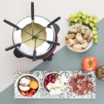 H.Koenig ALP1800 Elektrisches Fonduegerät 2L – Edelstahl Set für 6 Personen – Bild 2