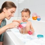 Toomies Peppa Wutz Stapel- und Steckfamilie – Badespielzeug für Kleinkinder ab 18 Monaten – Bild 7