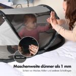 Deryan Baby Reisebett Pop-Up mit Matratze – Sicheres Babyzelt für unterwegs ab Geburt bis 2,5 Jahre – Bild 7