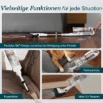 Levoit LVAC 200 Gold Akku-Staubsauger – Kabellos bis 50 Min für Hartboden & Teppich – Bild 7