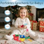 TenFans Montessori Angelspiel 22-teilig – Sensorisches Babyspielzeug ab 6 Monaten – Bild 6