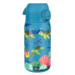ion8 Kinder Trinkflasche 400ml Edelstahl – Auslaufsicher mit Einhandöffnung
