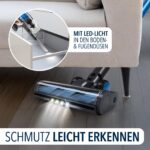 CLEANmaxx AeroTec 500 Akku-Staubsauger mit Absaugstation – 60 Min Laufzeit & UV-C Milbenaufsatz – Bild 6