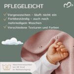MIRARI Kids® Babydecke 75x100 cm aus 100% Merinowolle – Wärmende Wolldecke für Neugeborene – Bild 3