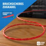 30 m Kabeleinziehhilfe STONE REEF – Fiberglas Spirale mit 5 Aufsätzen für sichere Kabelverlegung – Bild 6