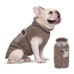 FEimaX Hundejacke mit Fleecefutter – Winddichte Winterweste für kleine & mittlere Hunde – Bild 2